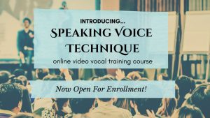 Speaking Your Voice Course